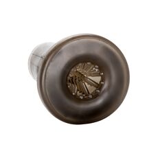 Masturbator cu bile si vibratie Ultimate Power Stroker CalExotics negru, vedere laterala
