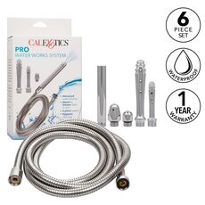 Sistem Irigator Intim cu Furtun si 4 Capete CalExotics