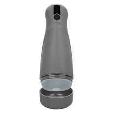 Masturbator automat cu vibratie si suctiune Milk Master CalExotics negru, vedere de ansamblu