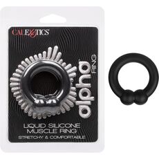 Inel Penis din Silicon Lichid cu Bilute Alpha Muscle Ring CalExotics