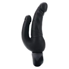 Vibrator Negru Dublu Bendie Stud Over & Under
