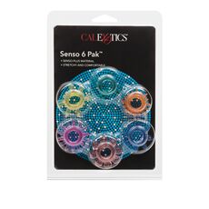 Inele penis Senso 6 Pak, a versatile and super-stretchy erection enhancer amablaj