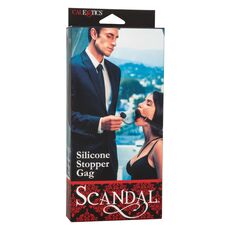 Scandal&reg; Silicone Stopper Gag cutie