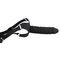 Strapon pentru femei negru - Silicone Strap-on, You2Toys detaliu 1
