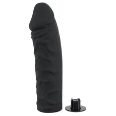 Strapon pentru femei negru - Silicone Strap-on, You2Toys dildo