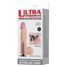 Strapon Lybaile »Ultra Passionate« Vibrator - 17 cm realistic