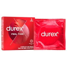 Prezervative Durex Feel Thin, 3 buc livrare rapida