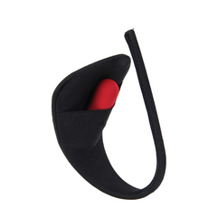Chiloti Strapless Negru pentru Vibrator ascuns S-L