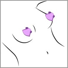 Fantasy For Her, Vibrating Nipple Suck-Hers violet