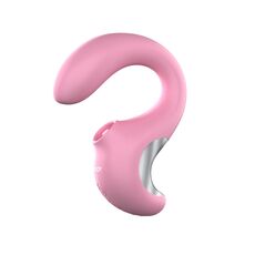 Vibrator clitoridian Twist ToyJoy roz, vedere completa