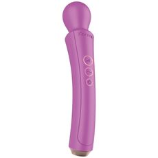 Aparat de masaj Curved Wand Xocoon fucsia, vedere completa