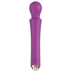 Aparat de masaj Curved Wand Xocoon fucsia, detaliu port de incarcare USB