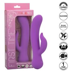 Vibrator CalExotics Rechargeable Pleaser Violet cutie si functii
