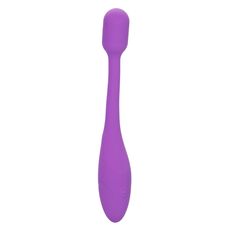 Vibrator flexibil cu cap ferm Bliss Flex-O-Teaser CalExotics mov, vedere de ansamblu