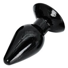 Dop anal clasic Extreme Hidden Desire negru, cu ventuza