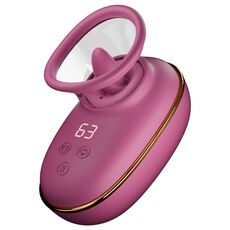 Stimulator Clitoridian cu Limba si Vacuum Licking Automatic Pump She.E.O, Roz