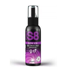 Spray deep throat S8 Stimul8 aroma menta 30ml, flacon cu pompa spray