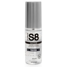 Lubrifiant siliconic S8 Stimul8 TESTER 50ml, flacon premium pe baza de silicon