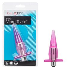 Vibrator Anal Calexotics  »Mini Vibro Tease« 10 cm - Roz