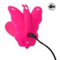 Chiloti Strapon Femei Calexotics &raquo;Remote Venus Penis&laquo; Roz cablu USB