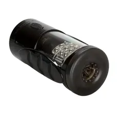 Masturbator cu Bile si Vibratie Ultimate Power Stroker CalExotics, Negru