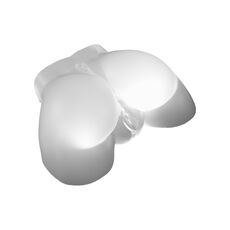 After Dark Series Go-Go Booty LED Mega Masturbator - Frosted noemal