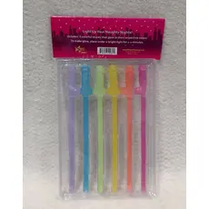 Paie fluorescente Kheper Games cu efect glow in the dark in culori vibrante. imagine