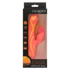 Vibrator Rabbit Moonlight Magic by CalExotics Endless Summer, portocaliu, vedere 2