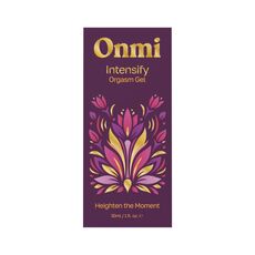 Gel stimulare orgasm Onmi Intensify, 30 ml, detaliu eticheta
