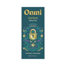 Gel intarziere ejaculare Onmi Control, 30 ml, detaliu eticheta