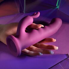 Vibrator Rabbit Rotativ Fluffle by Evolved Playboy, Mov, 10 Viteze