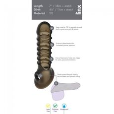 Prelungitor Penis Linx &raquo;Emperor&laquo; 18cm - Maro