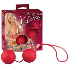 Bile Vaginale You2Toys "Velvet" 23 cm - Rosu