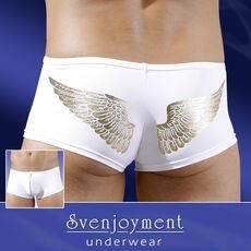 Chilot Boxeri Barbati Svenjoyment - Alb - culoare si material