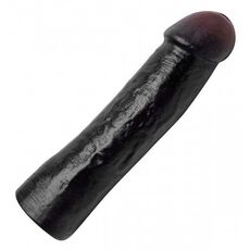 Manson Penis You2Toys "Big Penis Sleeve" 22 cm - Negru - culoare si material