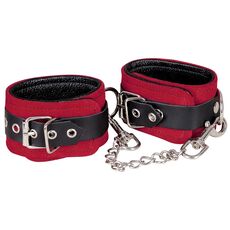Catuse Picioare Piele ZADO "Wild Thing" - Rosu##