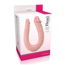 Dildo Dublu Natural U Shaped#