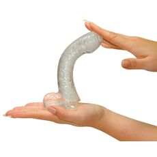 Dildo Transparent NMC "Lazy Buttcock" 17 cm##