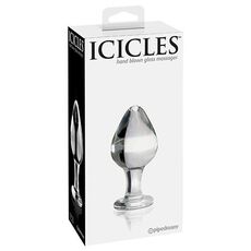 Icicles No 25 dop anal sticla transparent temperature play detaliu design stop