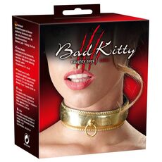 Zgarda Femei Bad Kitty - Galben