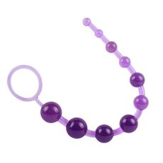Bile Anale Chisa Novelties "Sassy" 26,3 cm - Violet - vedere frontala