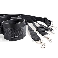 Sistem Imobilizare Pipedream "Fetish Fantasy Series Cuffs & Tether Set" Negru##