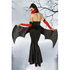 Costum Vampir Rochie Halloween Mask Paradise - Rosu