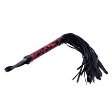 Set Bondage Play Hard "Red Leopard" - Rosu##