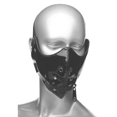 Masca Master Series "Lektor Zipper Mouth Muzzle" - Negru