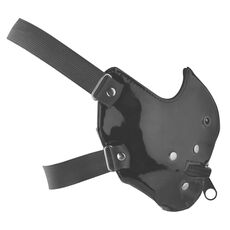 Masca Master Series "Lektor Zipper Mouth Muzzle" - Negru##