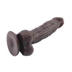 Dildo Chisa Novelties "Fashion Dude" 22 cm - Negru - detaliu finisaj