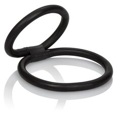 Inel California Exotics Double Helix Negru - vedere fata