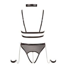Lenjerie Intima Cottelli Collection Bondage - Negru - culoare si material