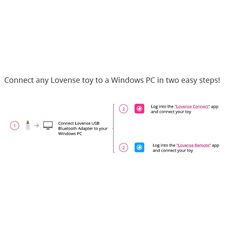 Adaptor USB Lovense Alb##